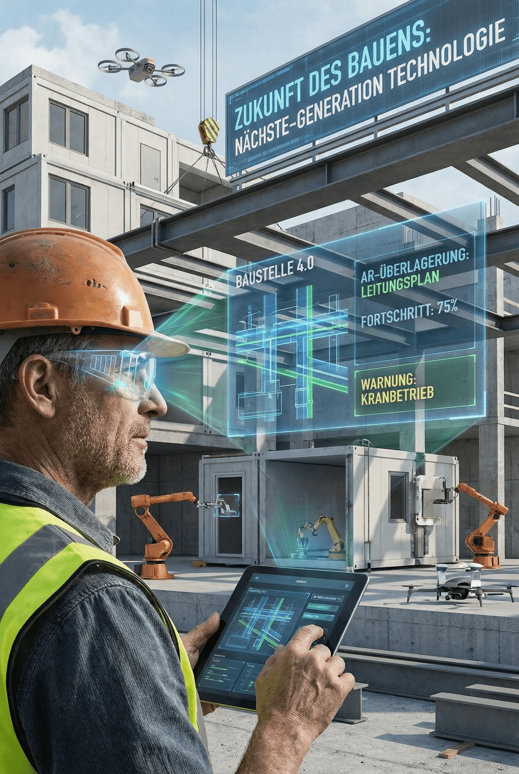 Die Zukunft der Baubranche mit KI